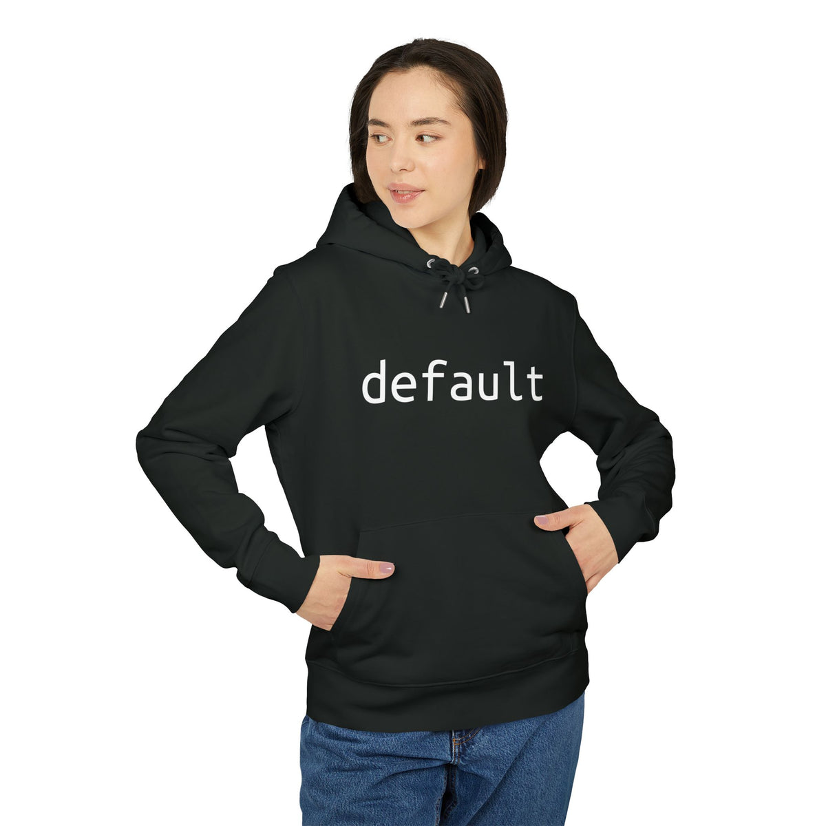 "Default" Hoodie – Your new uniform for screen life