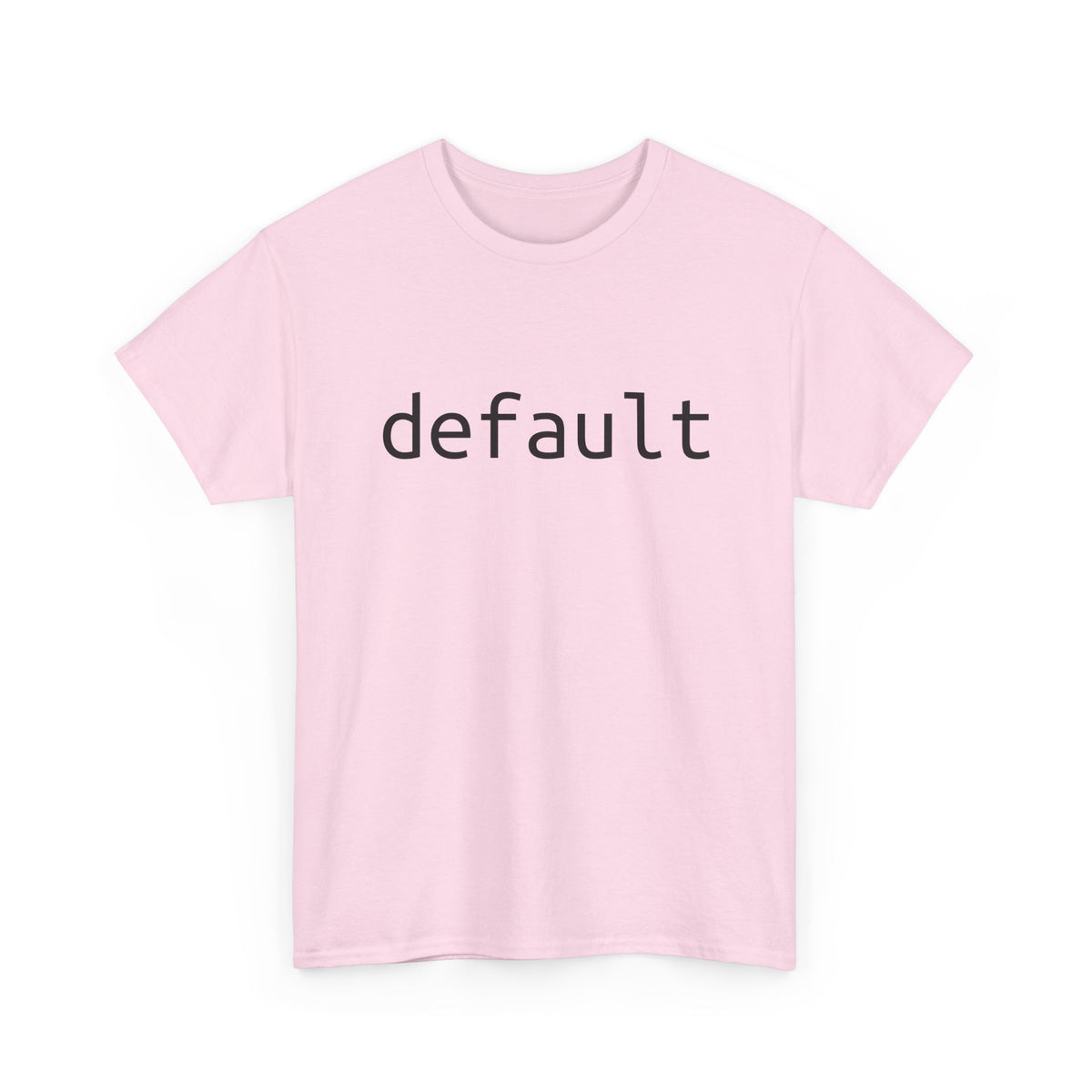 "Default" Tee – The foundation of your nerd wardrobe